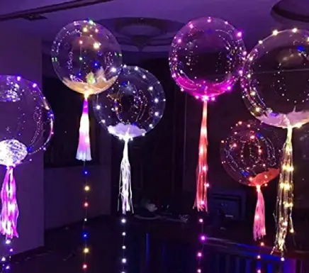 Helium balloon decoration